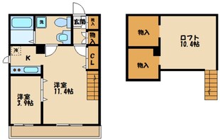 プリマ町田金森弐番館の物件間取画像